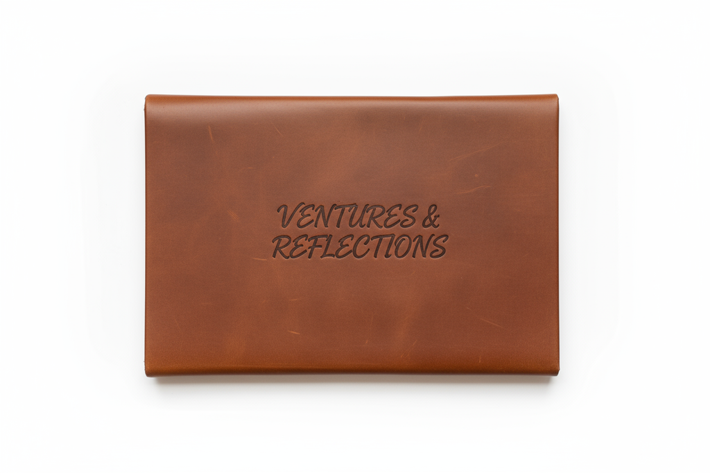 Flat Personalized Leather Journal